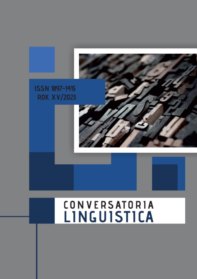 					Pokaż Nr 15 (2023): Conversatoria Linguistica
				