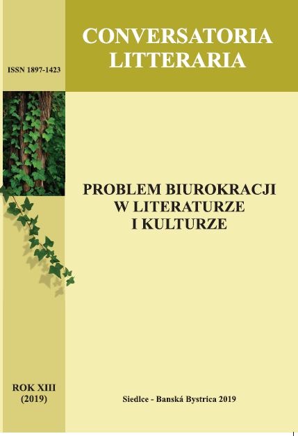 Okładka czasopisma Conversatoria Litteraria 2019 (tom 13)