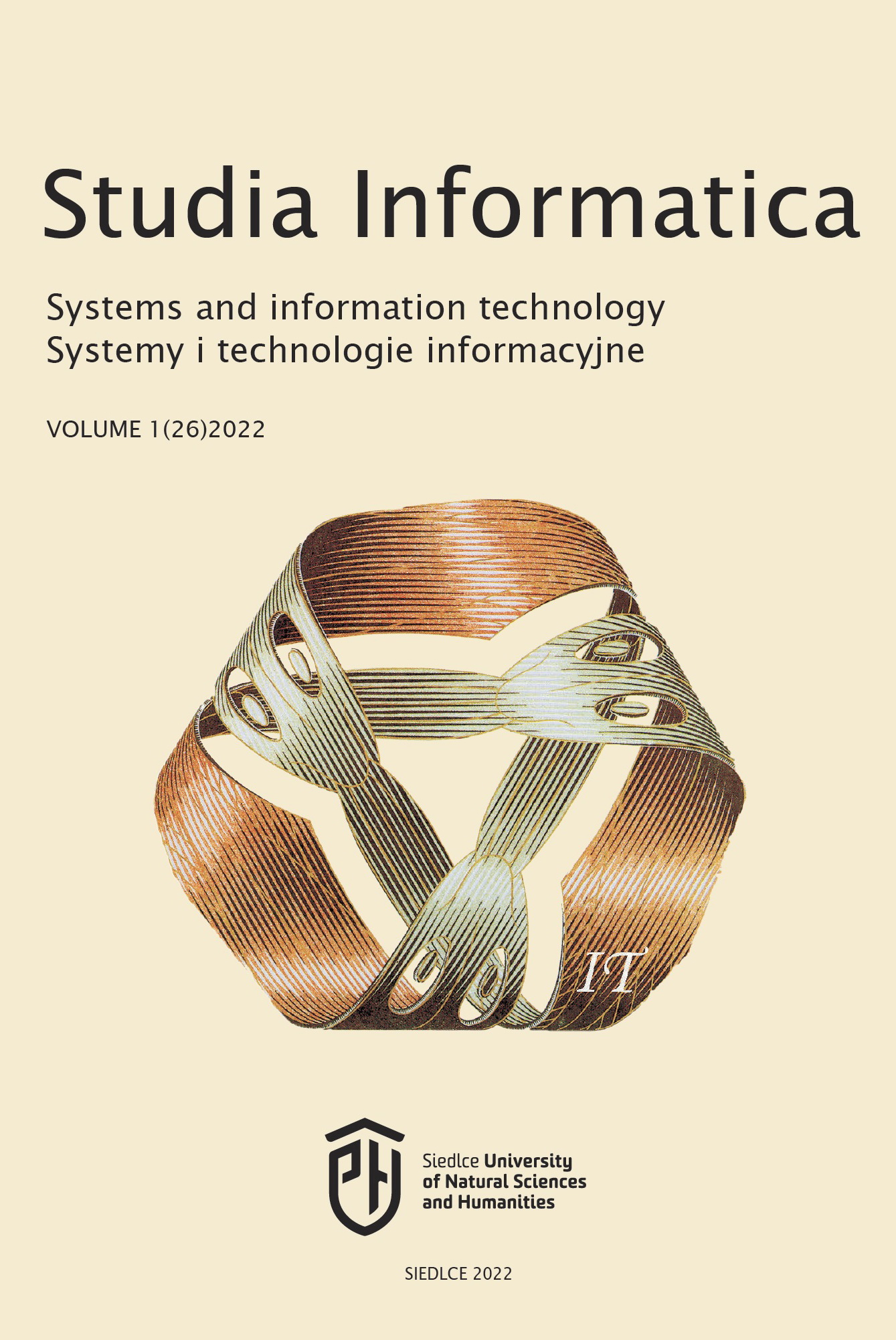 Cover of Studia Informatica Journal