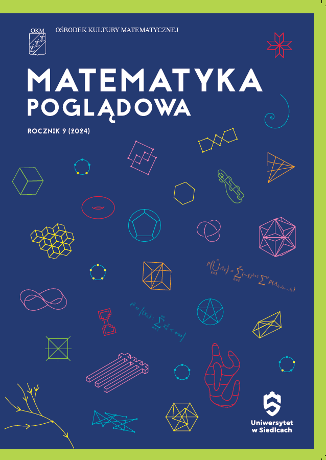 Okładka numeru 9 Matematyki Poglądowej